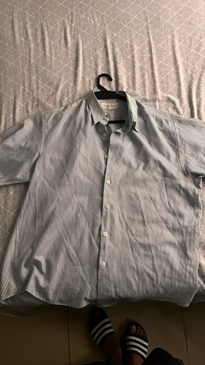 Camisa listrada Charles Henry