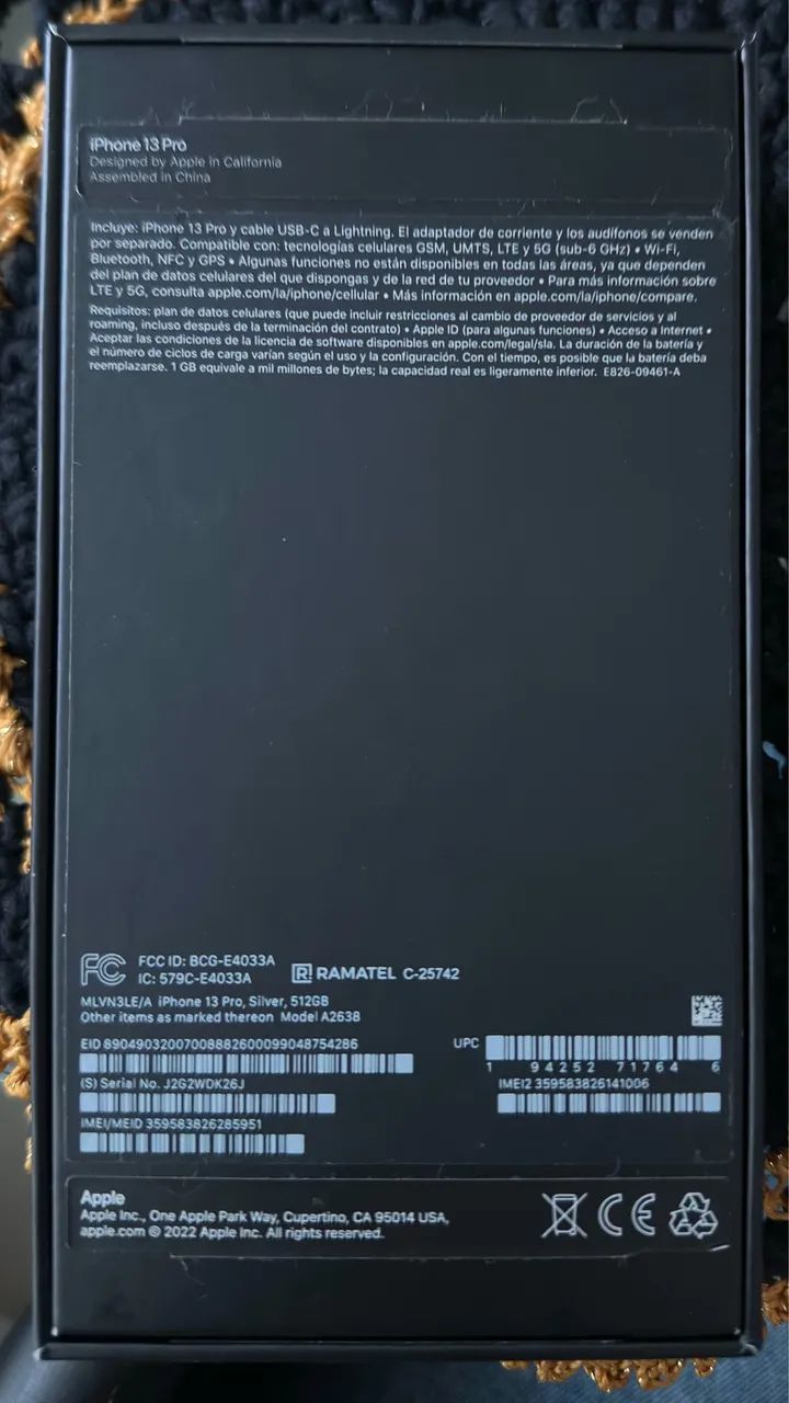 iPhone 13 Pro 512 GB Silver - Excelente Estado | R$ 2.550 - Foto 5