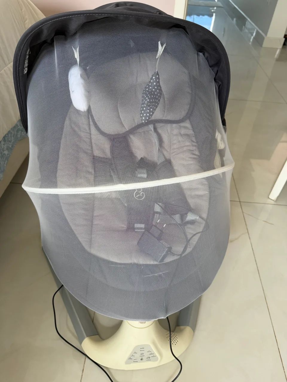 Cadeira de descanso automática para bebê 