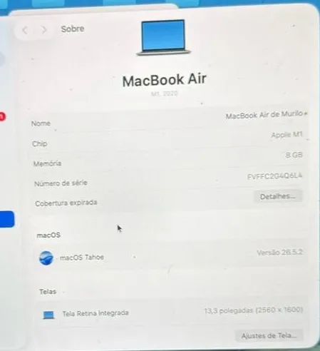 MacBook Air M1 - 256 GB 8 GB RAM - Foto 4