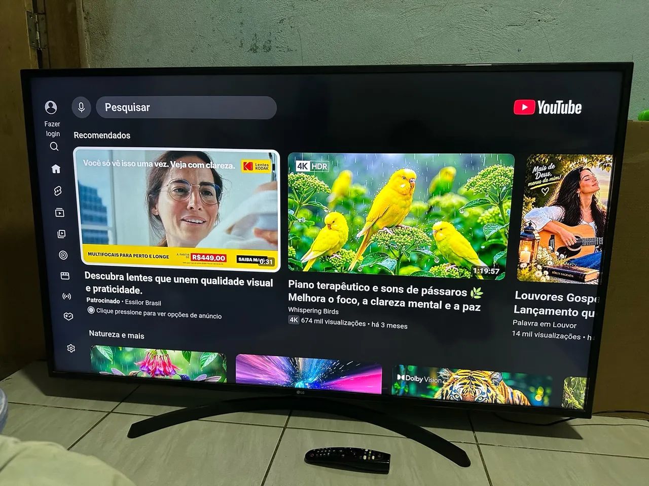 Tv LG smart 60 polegadas 4k - Foto 2