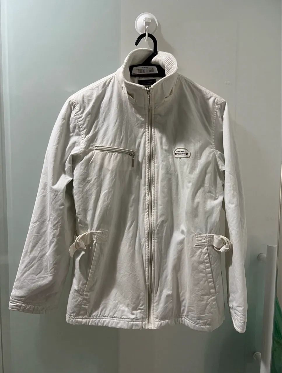 Casaco branco feminino 