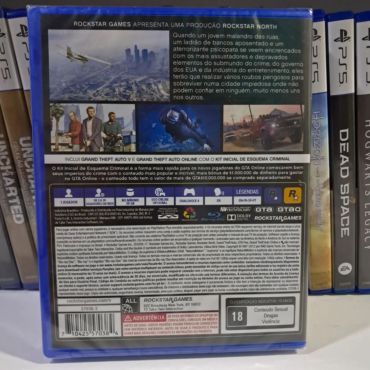 GTA 5 -PS4 ( lacrado) - Foto 2