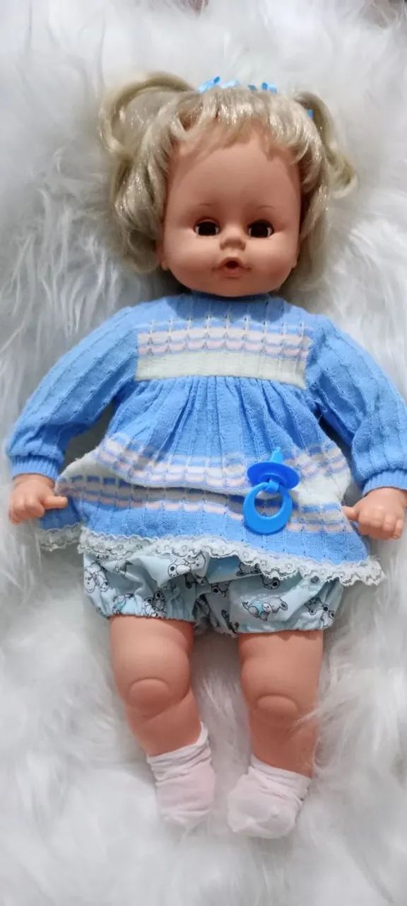 Boneca bochechinha antiga  - Foto 4