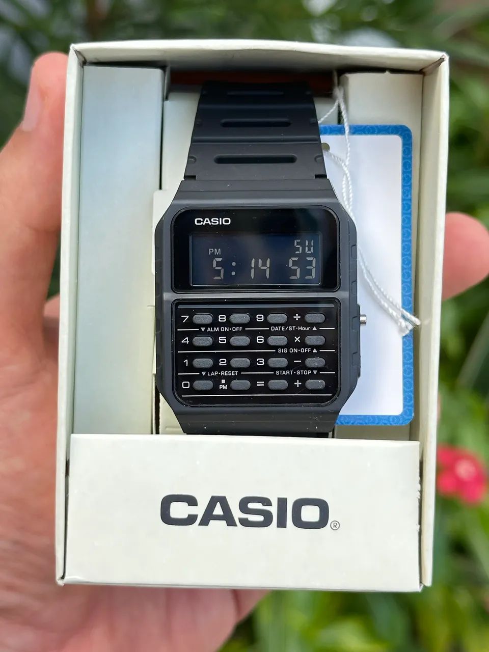 Relógio Casio Calculadora CA-53WF novo - Foto 3