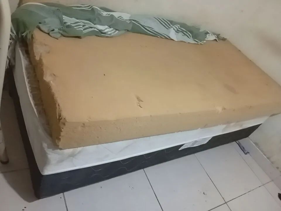 Cama box de solteiro + colchão incluso  - Foto 2