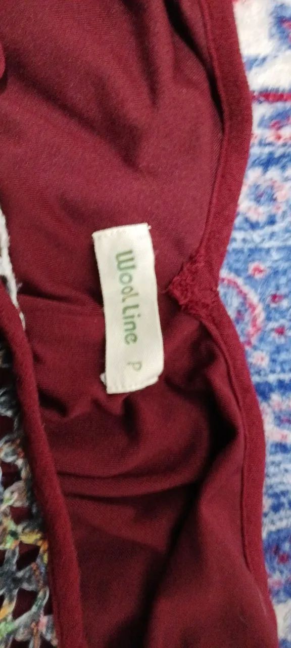Vestido Boho Hippie vinho - Foto 3