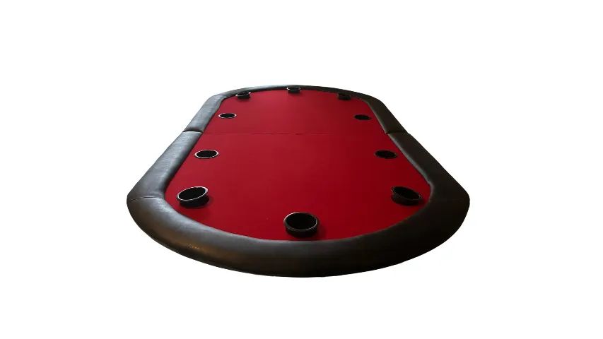 Mesa de Poker Dobrável com porta-copos