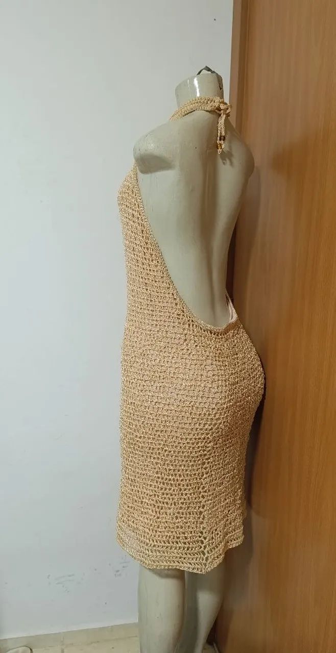 Vestido de crochê  - Foto 5