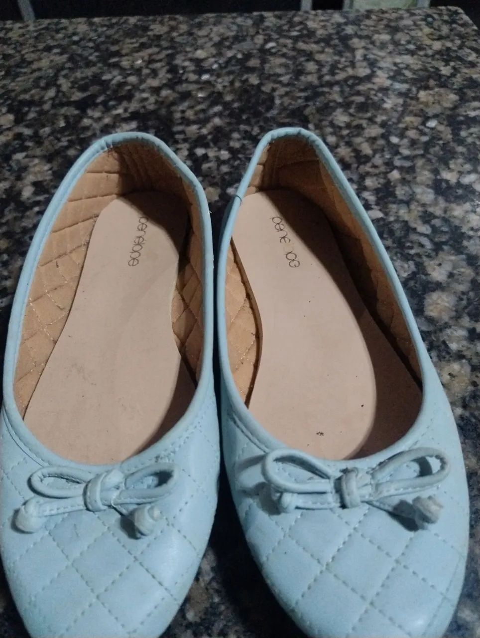 Sapatilha Penélope azul com laços - Foto 5