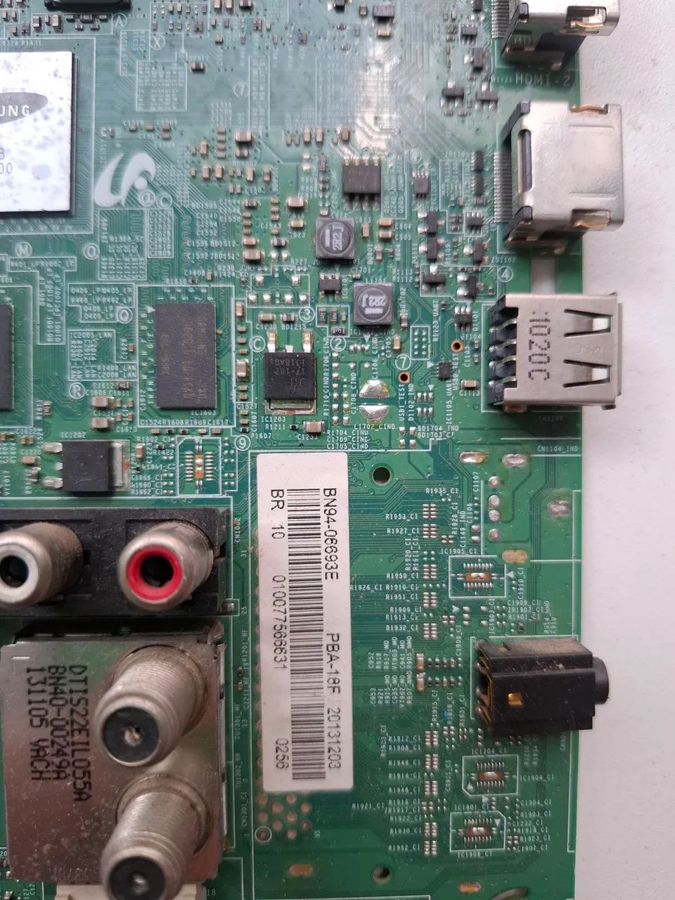 Placa principal samsung PL51F400AG  - Foto 4