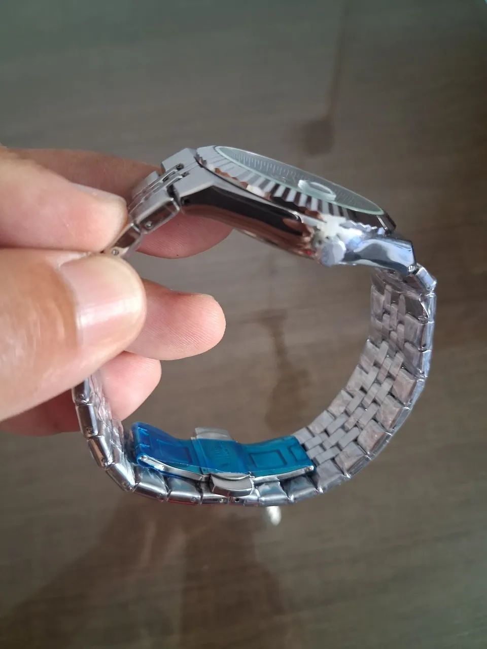 Relógio BINBOND luxury  - azul profundo, novo na caixa.  - Foto 4