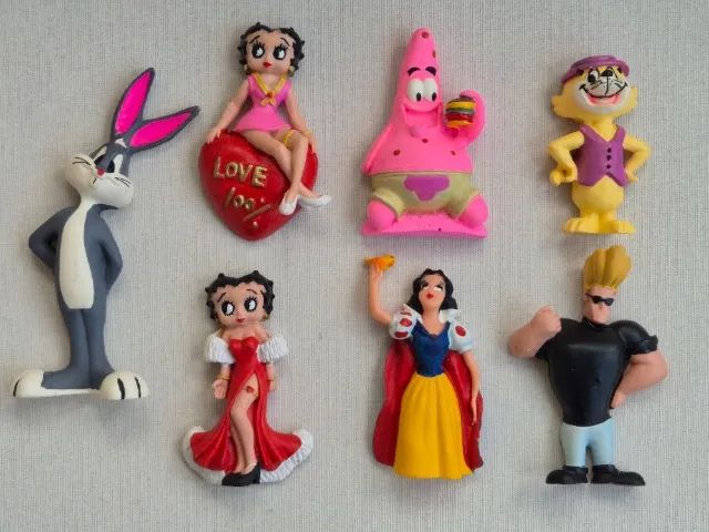 19 Imãs De Geladeira Desenho Animado e do Mar