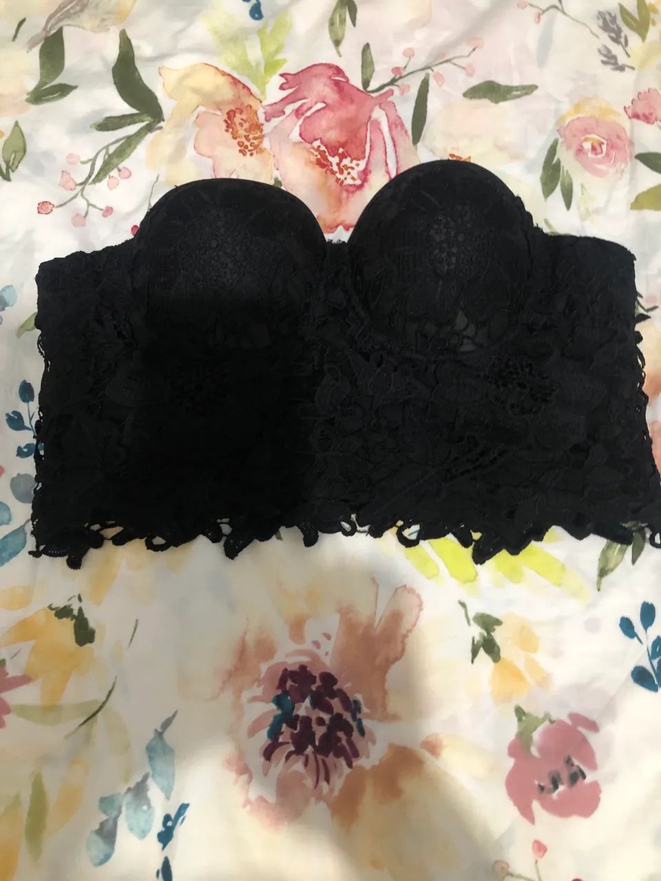 Top de Renda preto  Shein novo