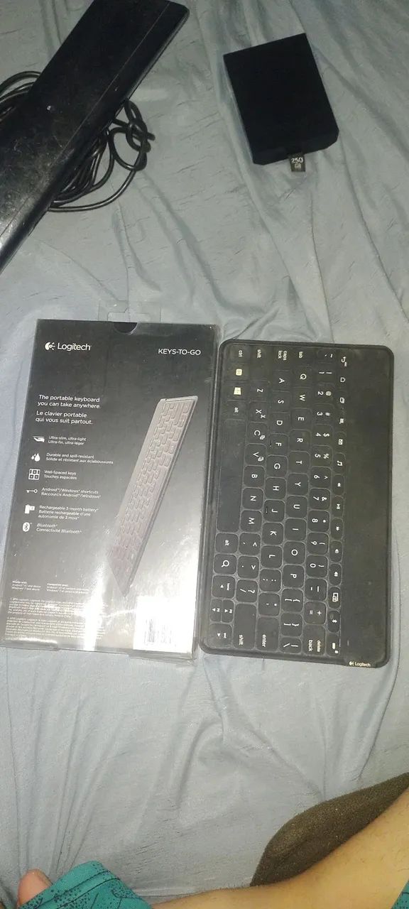 Teclado Logitech sem fio