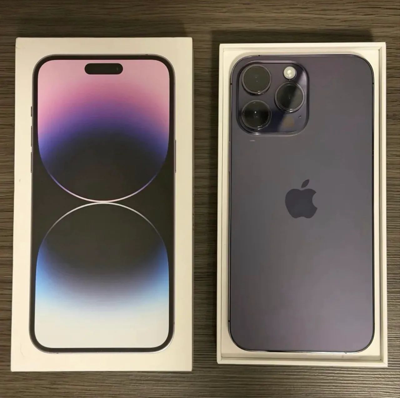 iPhone 14 Pro Max. Com caixa e nota 256 GB 