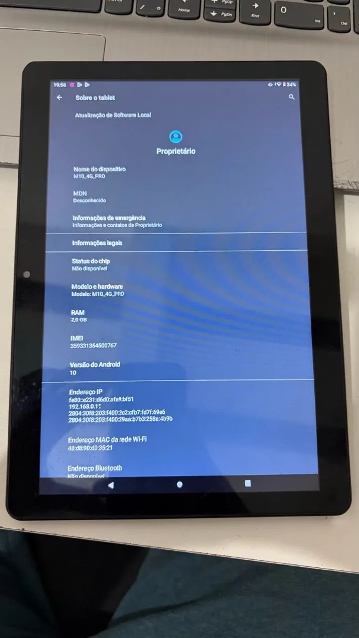 Tablet Multilaser M10 4G Pro - 10 Polegadas - Foto 3