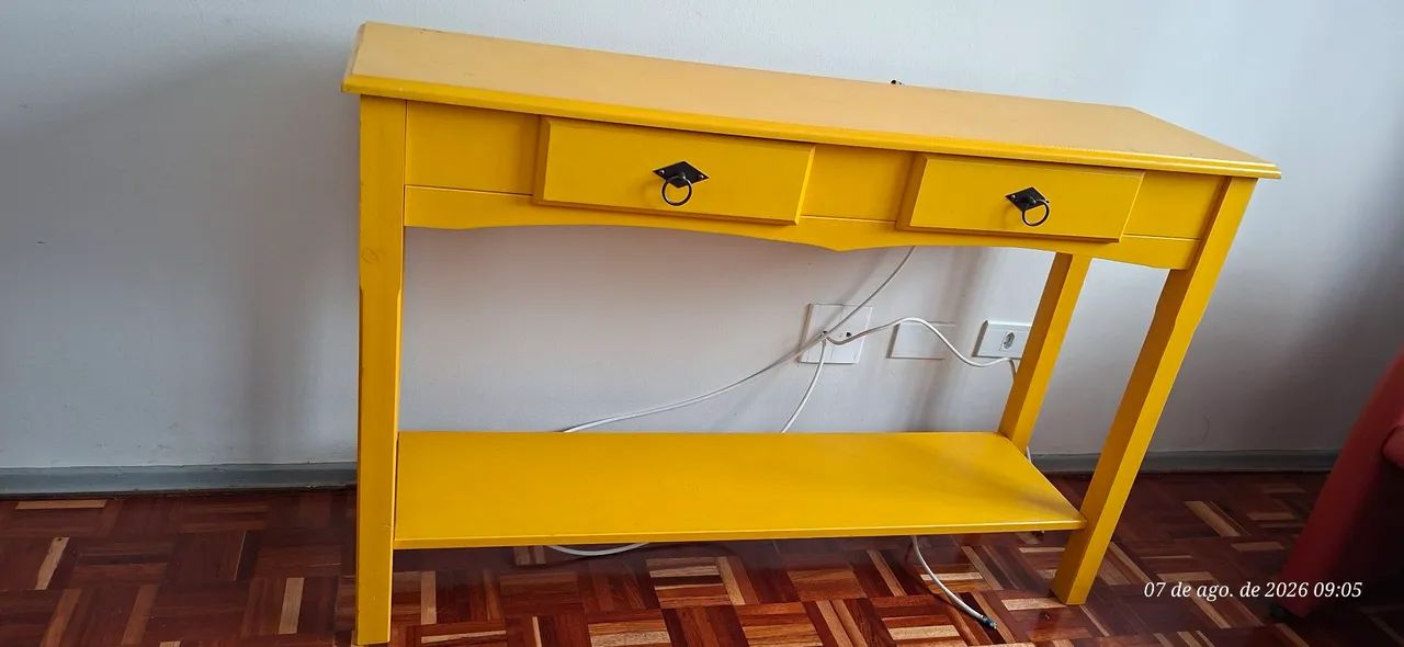 Aparador retrô amarelo  - Foto 4