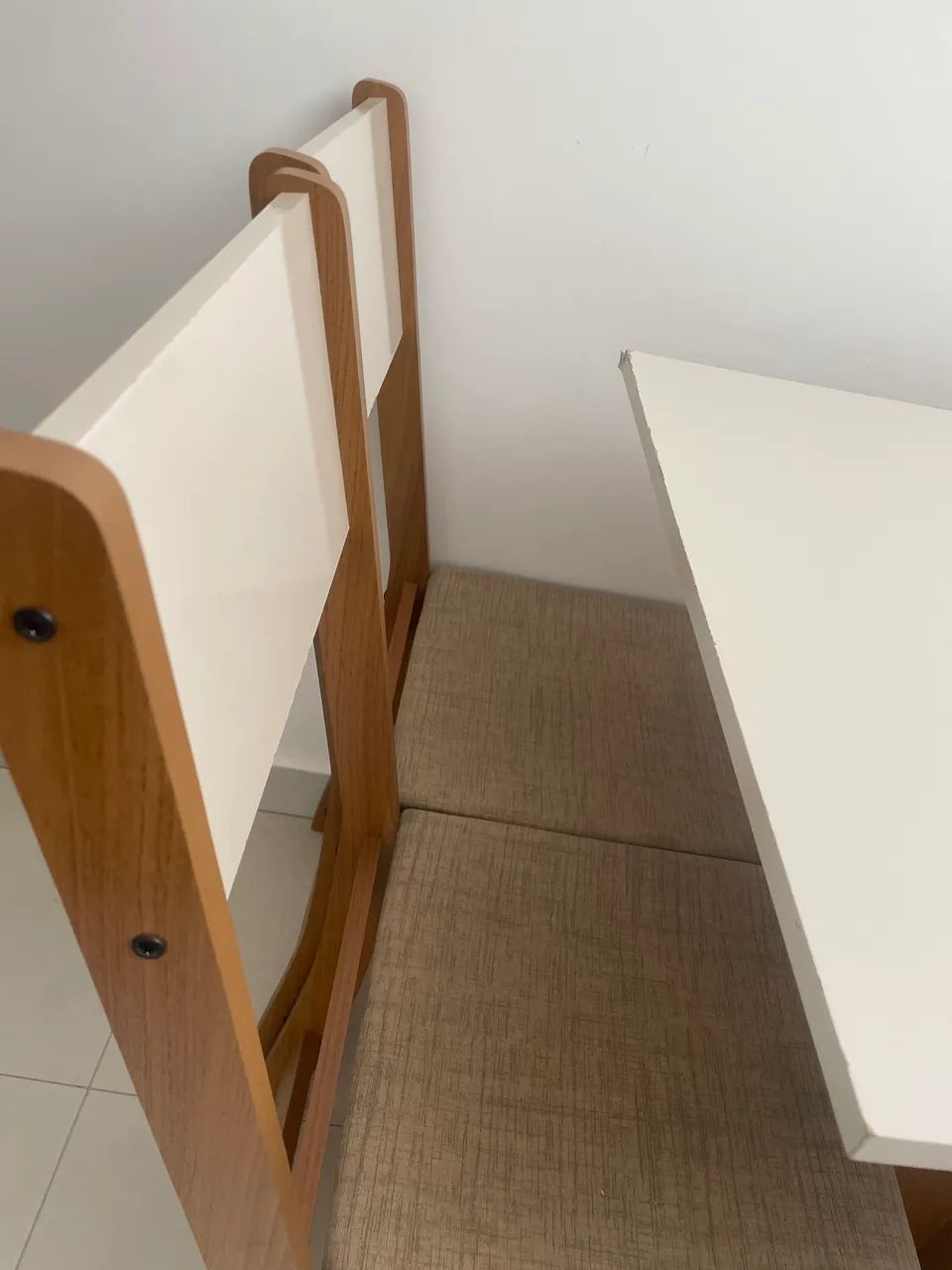 Mesa de jantar 4 cadeiras - Foto 3