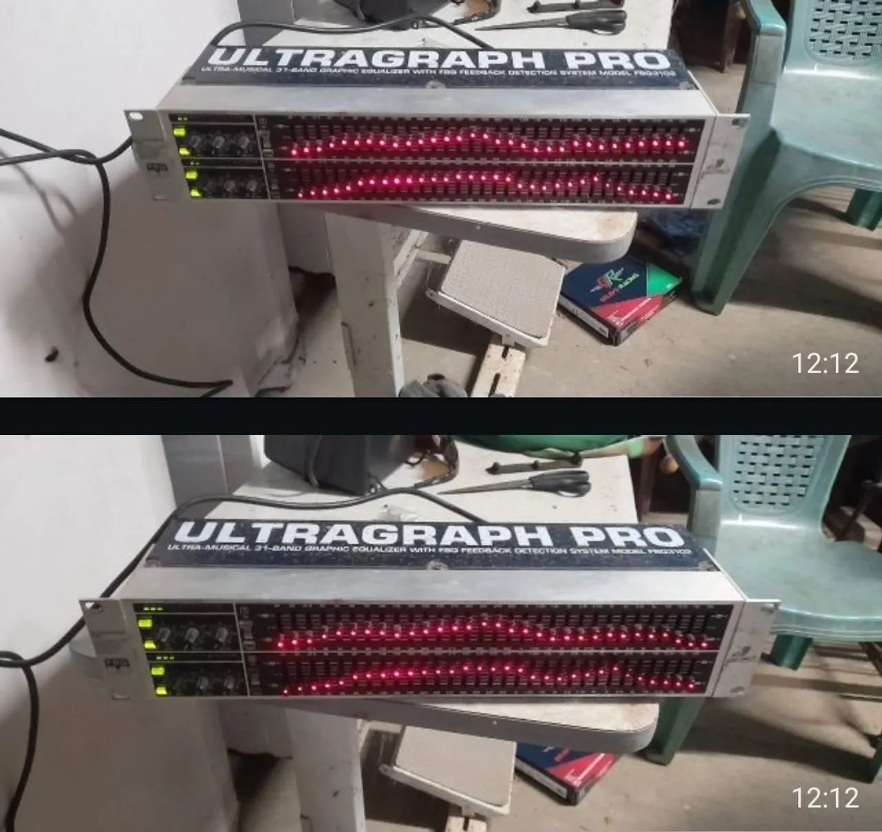Equalizador ultragraph pro beringer 