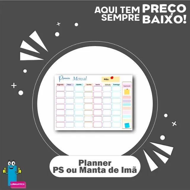 Planner Personalizado - Seu dia a dia mais organizado e produtivo. - Foto 4