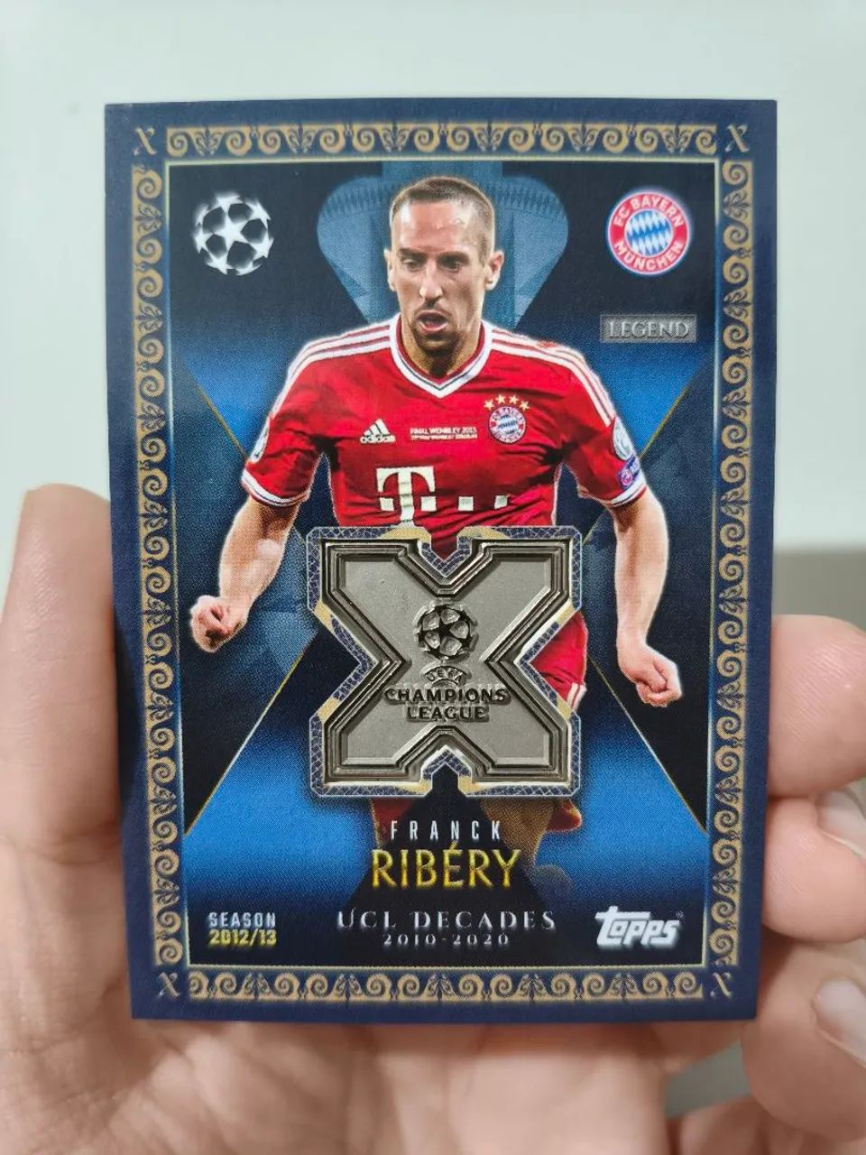 Franck Ribéry - Topps UEFA Champions League Decades 2010-2020