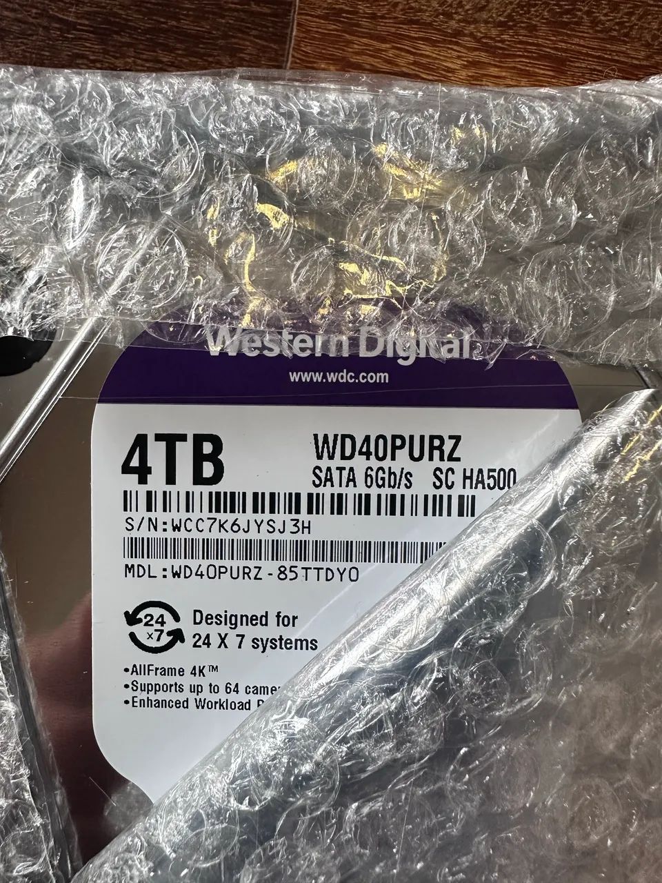 HD 4tb SATA Western Digital ZERO, lacrado - Armazenamento