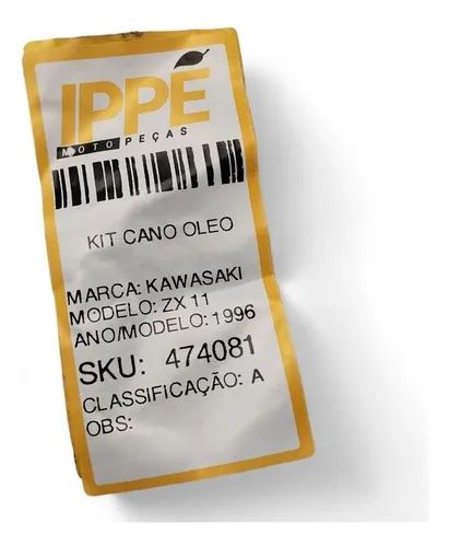 Kit Cano Oleo Kawasaki Zx 11 1996 - Peças para motos - Centro, São