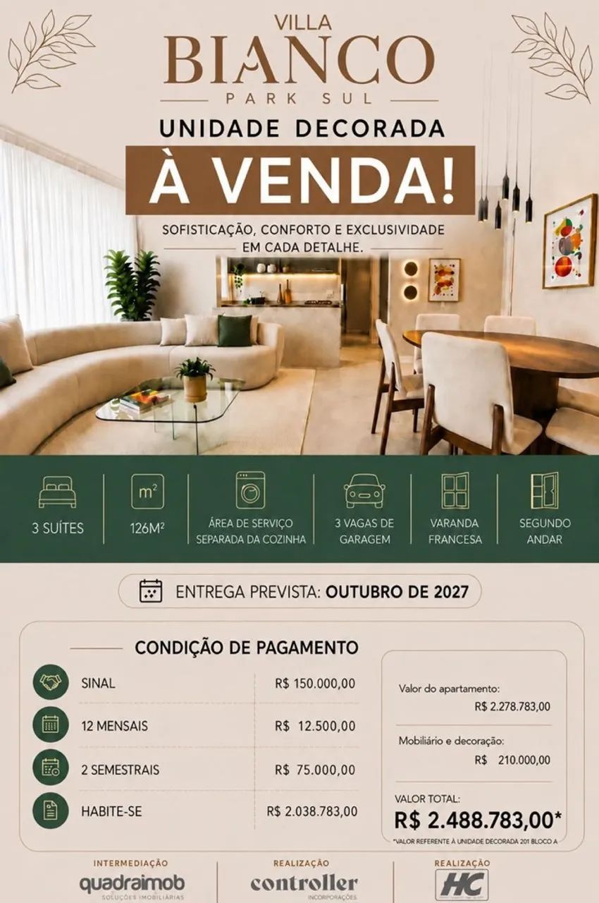 VILLA BIANCO UNIDADES DISPONÍVEIS  - Foto 3