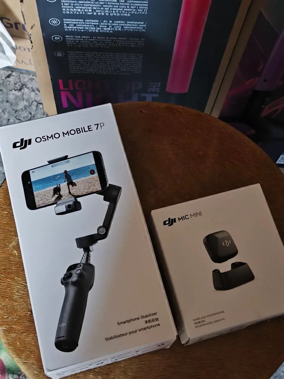 Dji Osmo mobile 7p + Dji mic mini - Equipamentos e Acessórios de