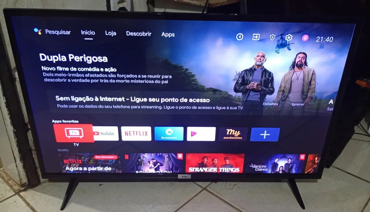 Tv Smart TCL 43 Polegadas Android Completa  - Foto 3