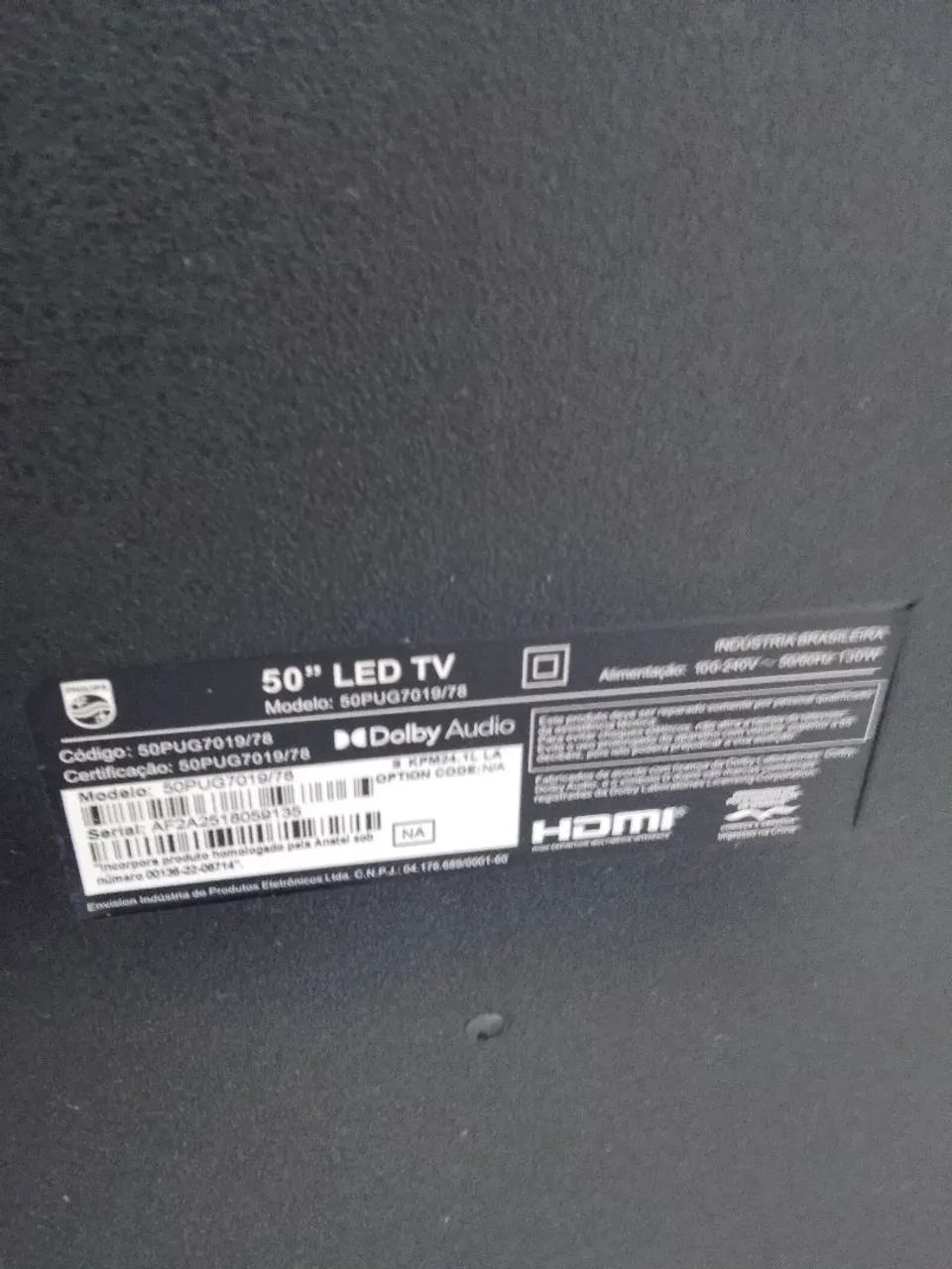 Tv Philips 50 semi nova  - Foto 2