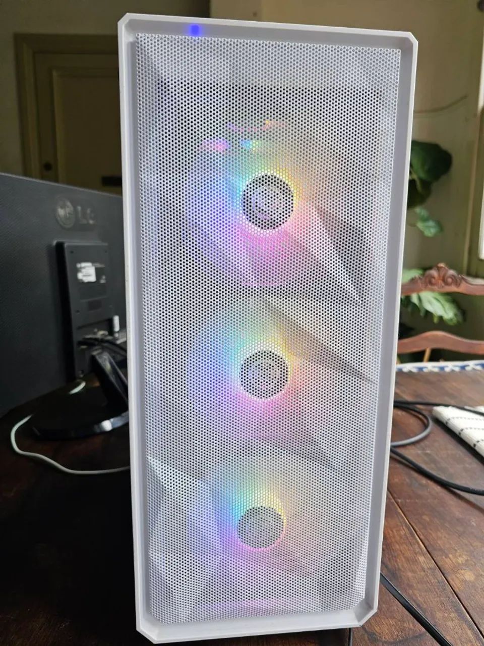 Pc Branco I3 (7 geração) com placa Asus Z170AR funcionando - Foto 2