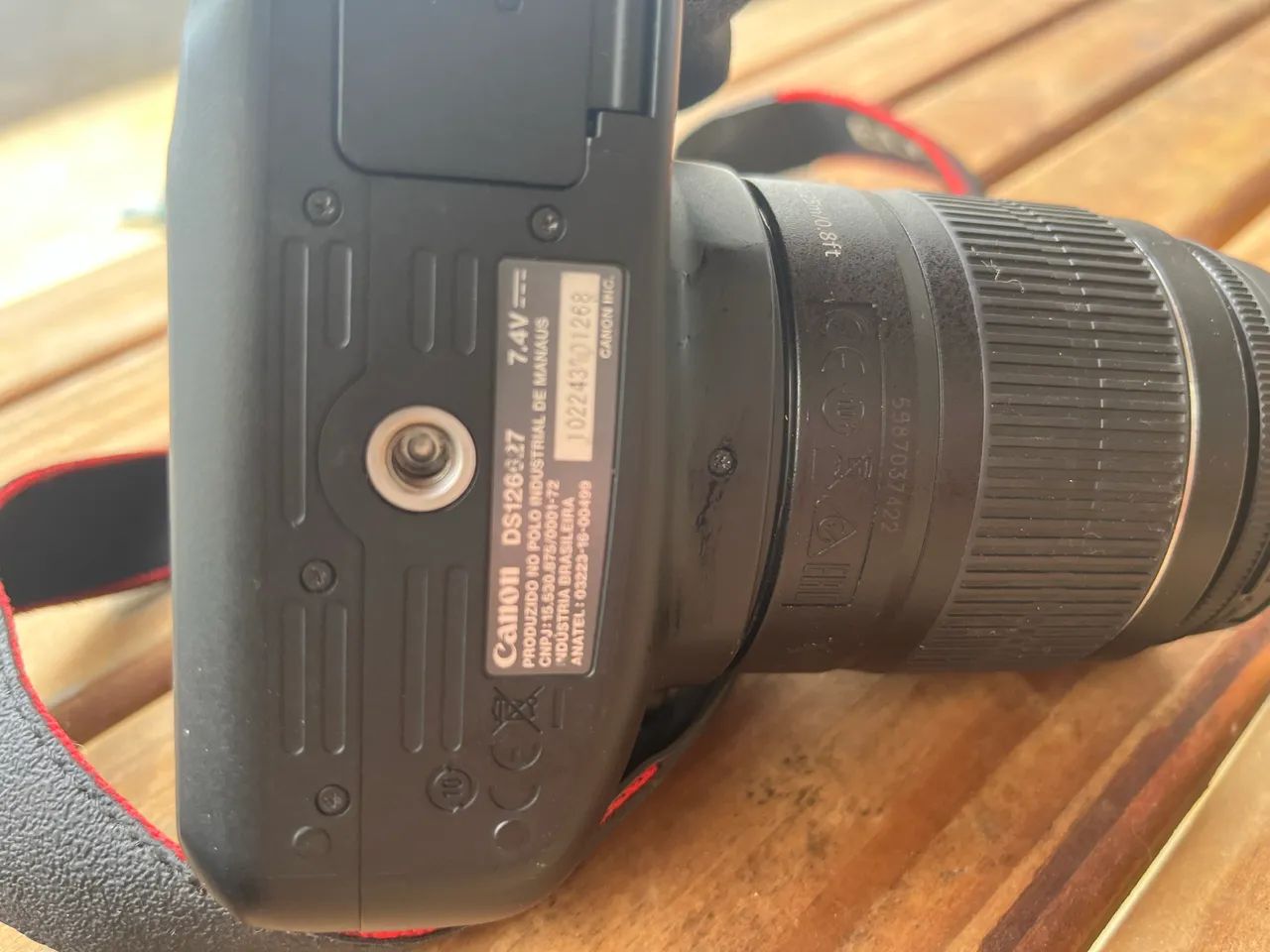 Câmera Profissional Canon T6- Estado de Nova! Somente 8 mil cliques ! - Foto 5