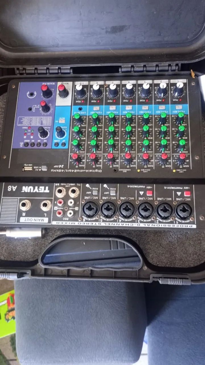 Mesa de som + microfones profissional  - Foto 2