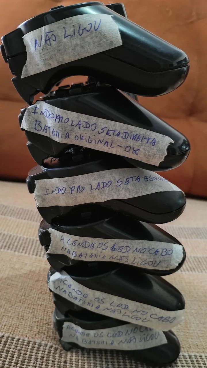 LOTE controles ORIGINAIS PS3 e MOVE -  tentar REPARO aproveitar PEÇAS