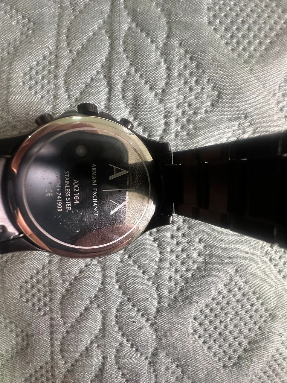 Relógio Armani Exchange Masculino Cronógrafo usado - Foto 3
