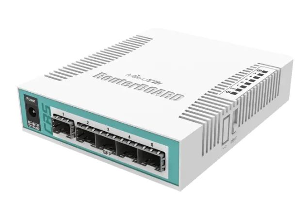 Switch Fibra Mikrotik Crs106 - Foto 2