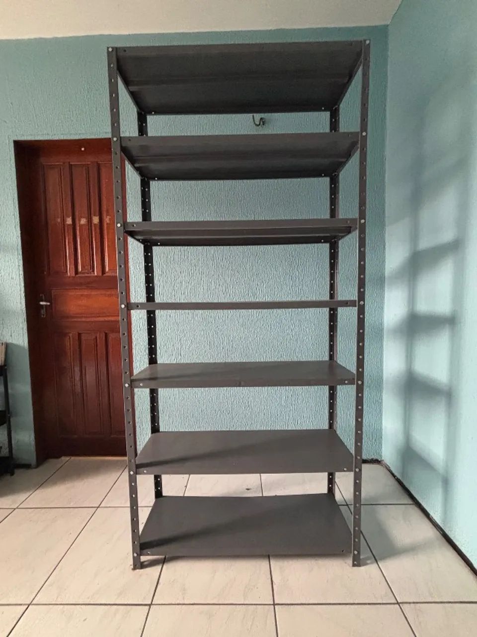 Estante galvanizada nova