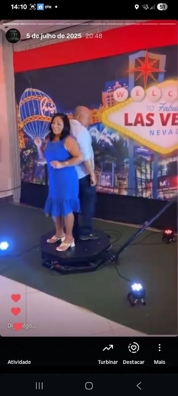 Plataforma 360 da Instaloop360 para eventos! - Foto 2