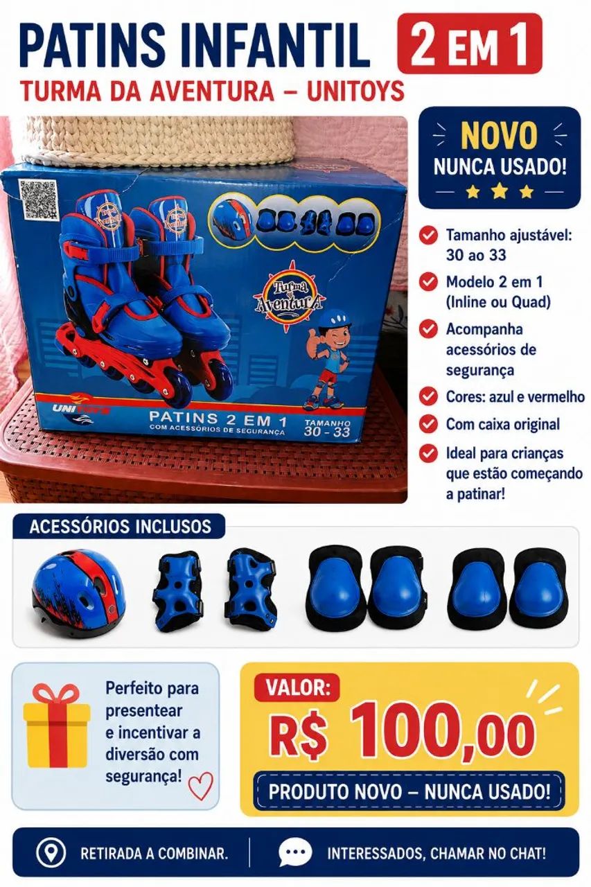 Patins Unitoys