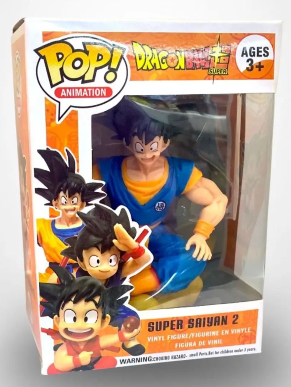 Fundo pop Goku na nuvem 