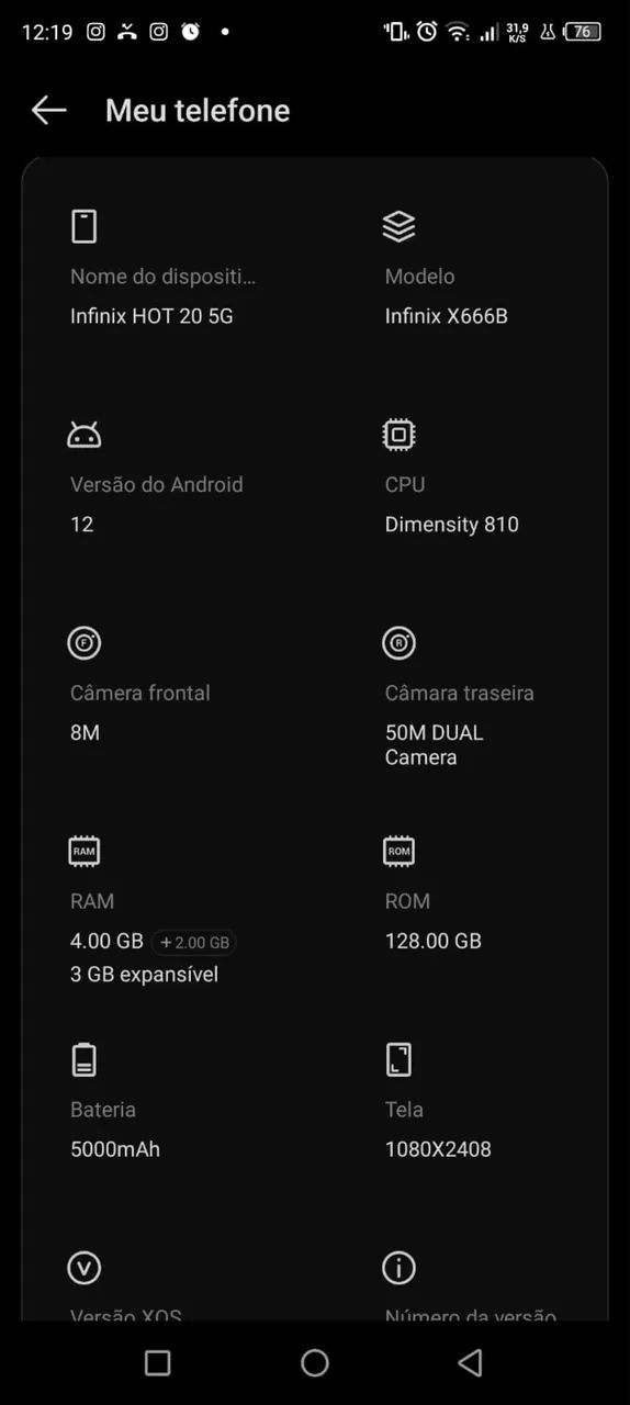 Celular infinix HOT20 5G - Foto 5
