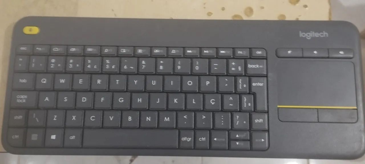 Teclado inteligente com mouse onboard