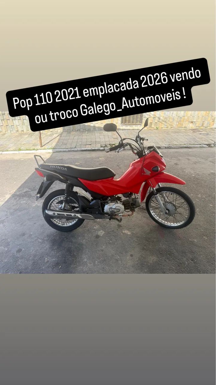 Honda pop 110 2021 ! - Foto 2
