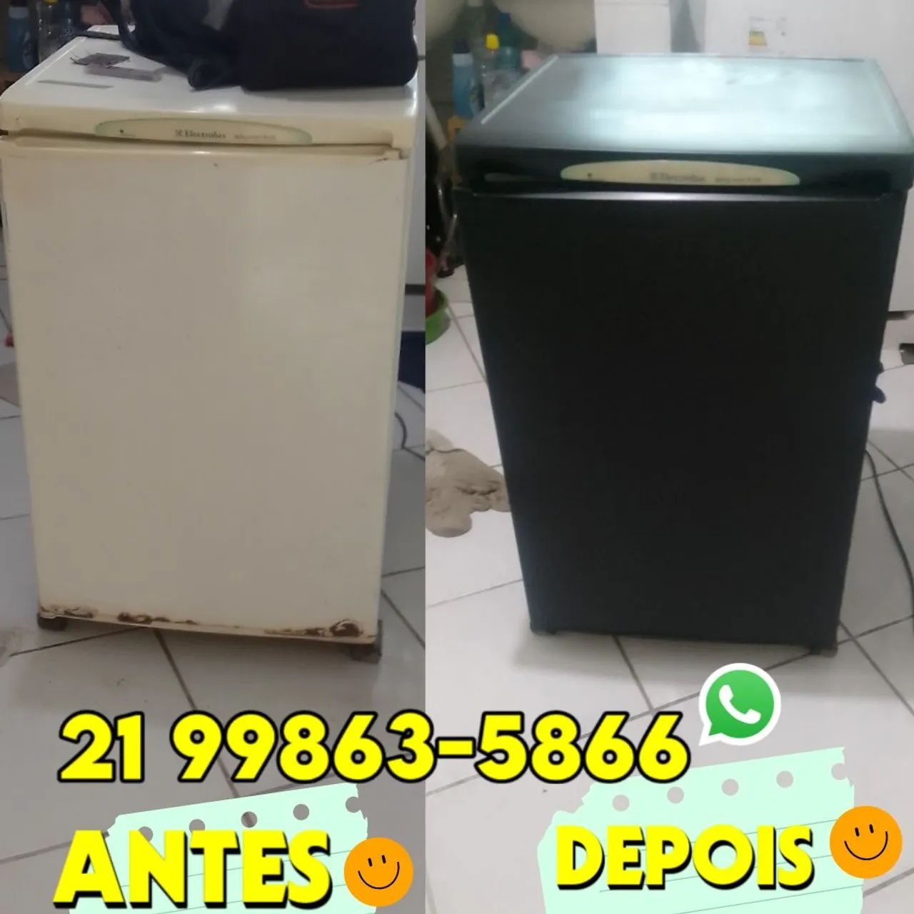 envelopamento de geladeira e etc - Foto 3