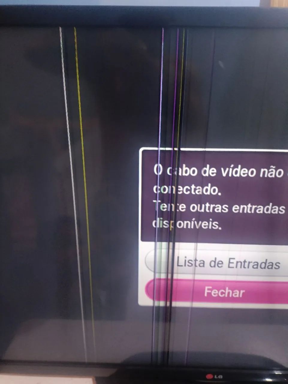 TV 40 POLEGADAS $250LG COM DEFEITO - Foto 2