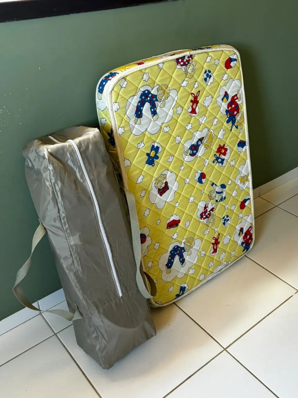 Kit Completo de Berço Portátil