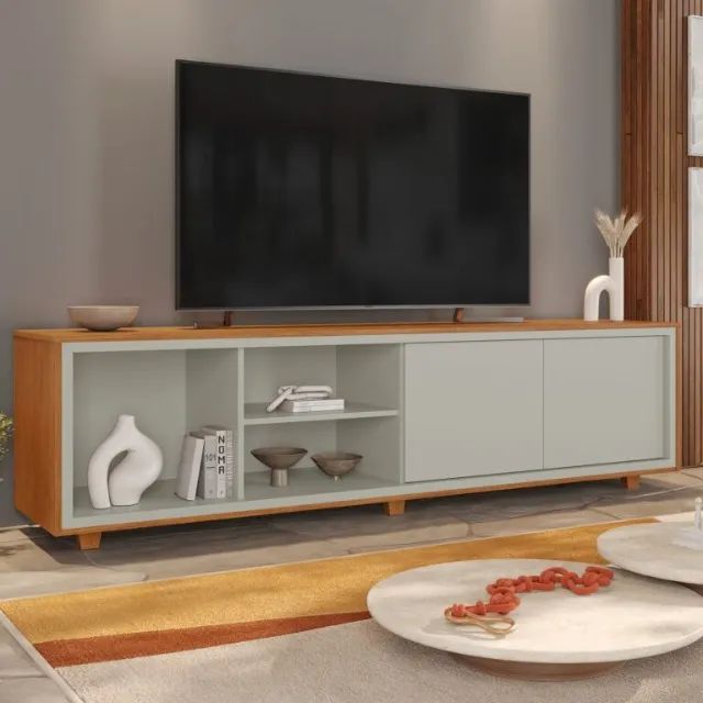 RACK DUX 1,80M  100% MDF. PRONTA ENTREGA.