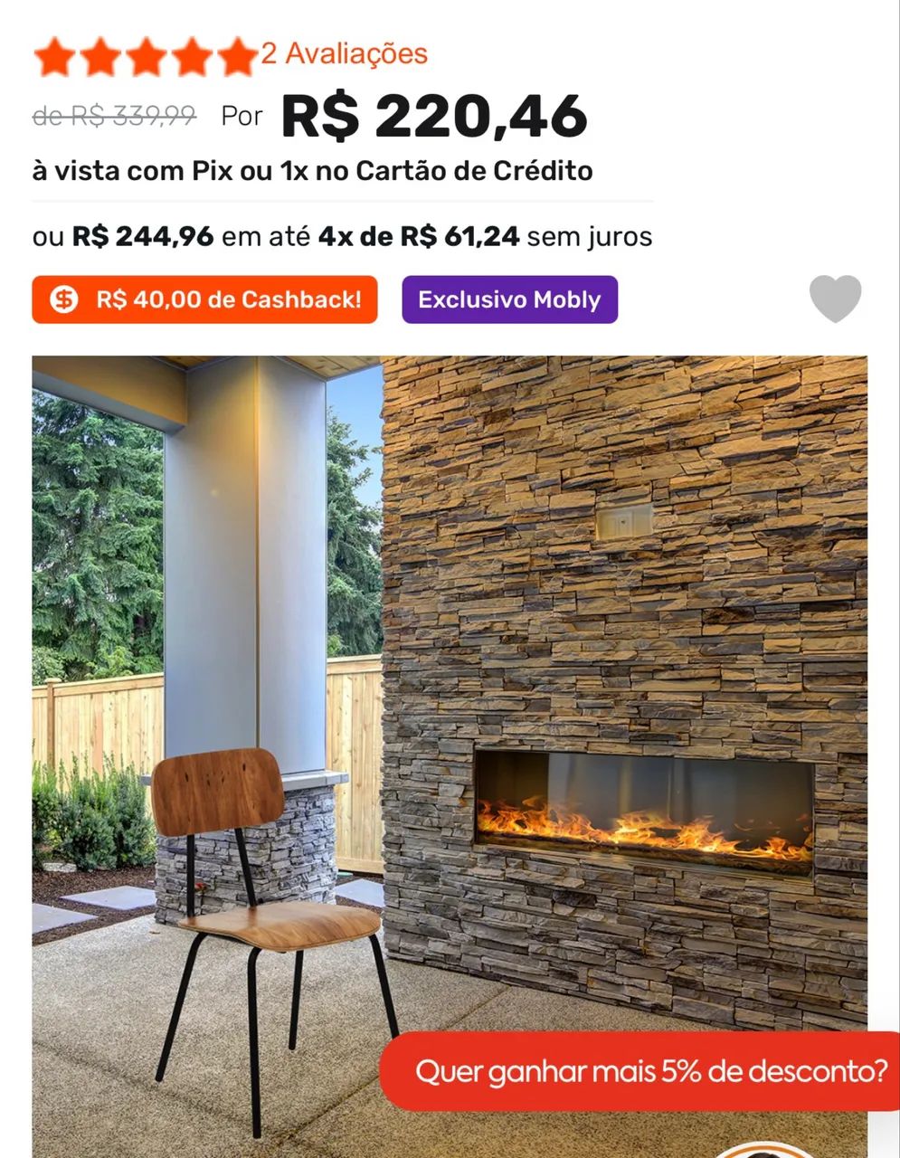 Cadeiras Frame Madeira - Unidade - Foto 4